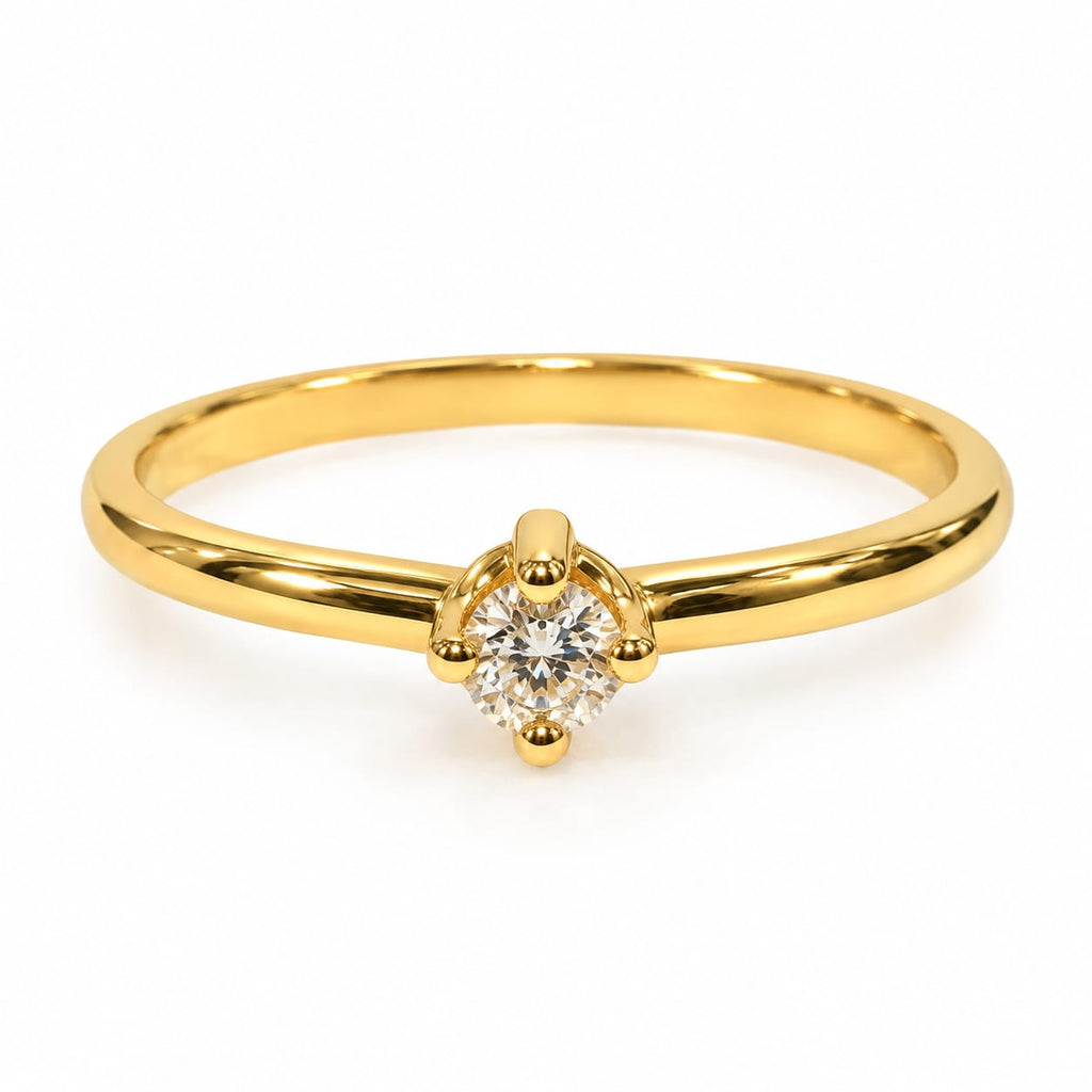 Anillo de Promesa Moissanite Mi sueño
