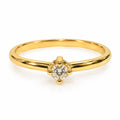 Anillo de Promesa Moissanite Mi sueño