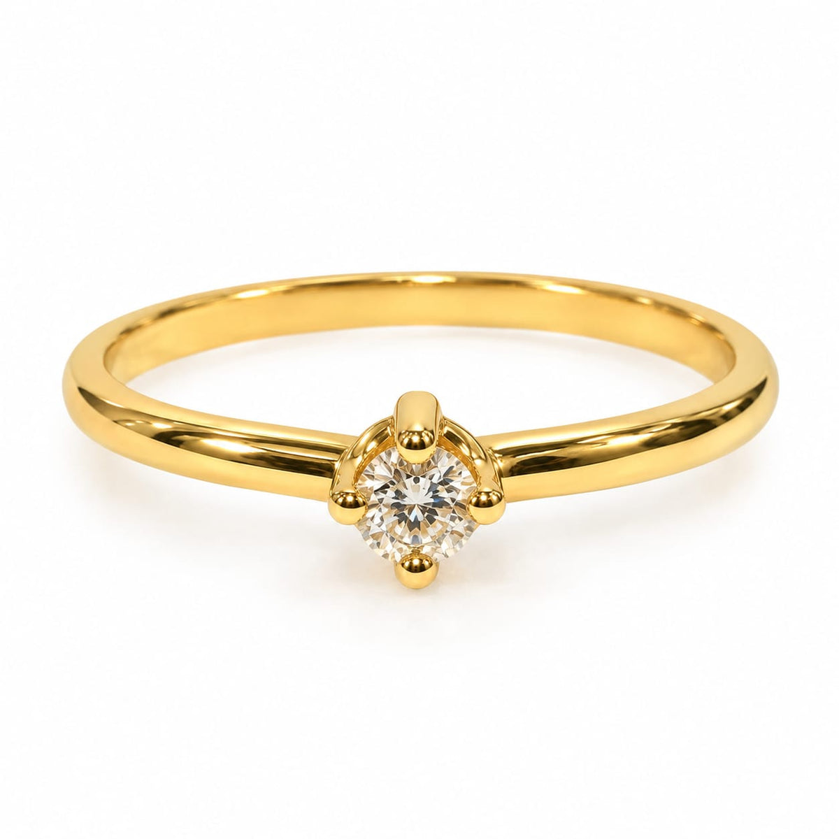 Anillo de Promesa Moissanite Mi sueño