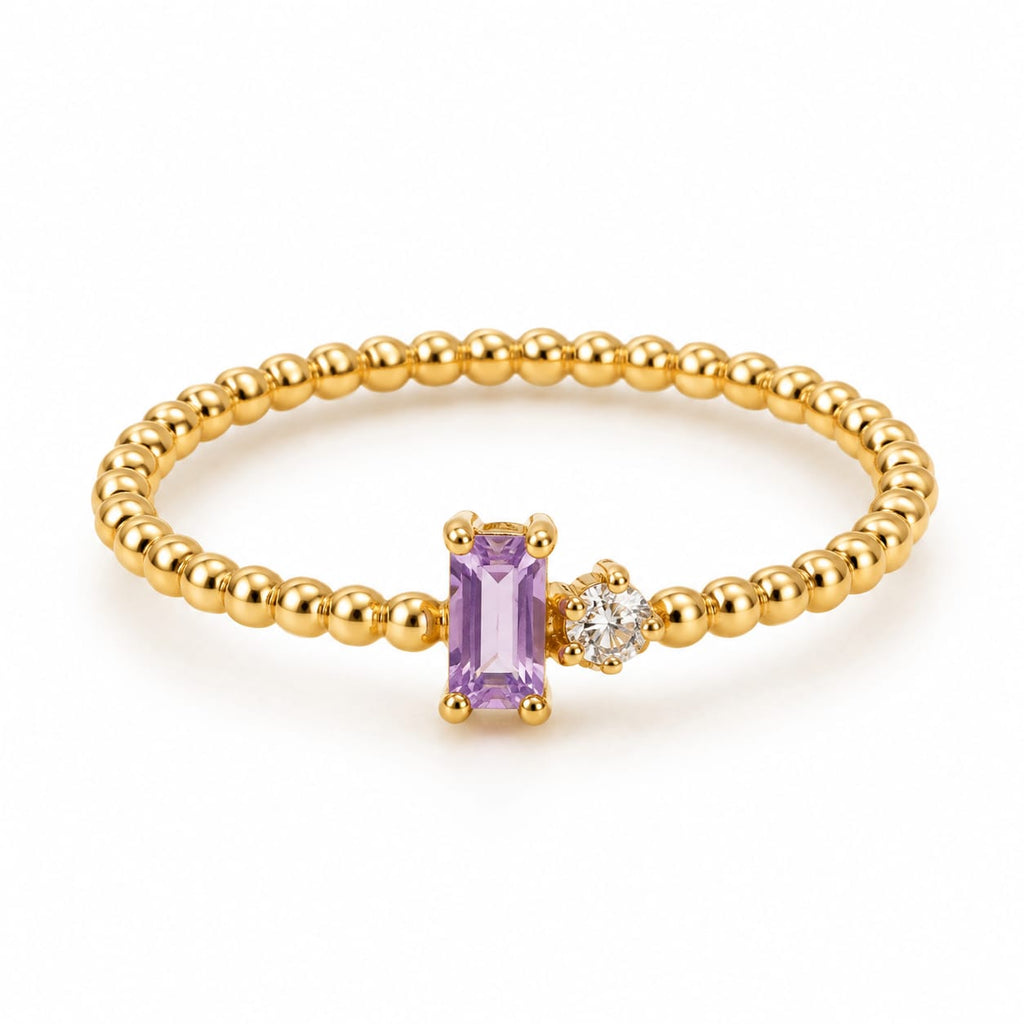 Cintillo con Moissanite Íncono