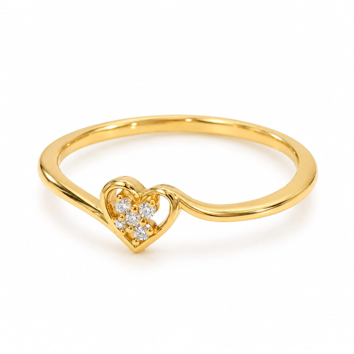 Anillo de Promesa con Moissanite Tú, solo tú