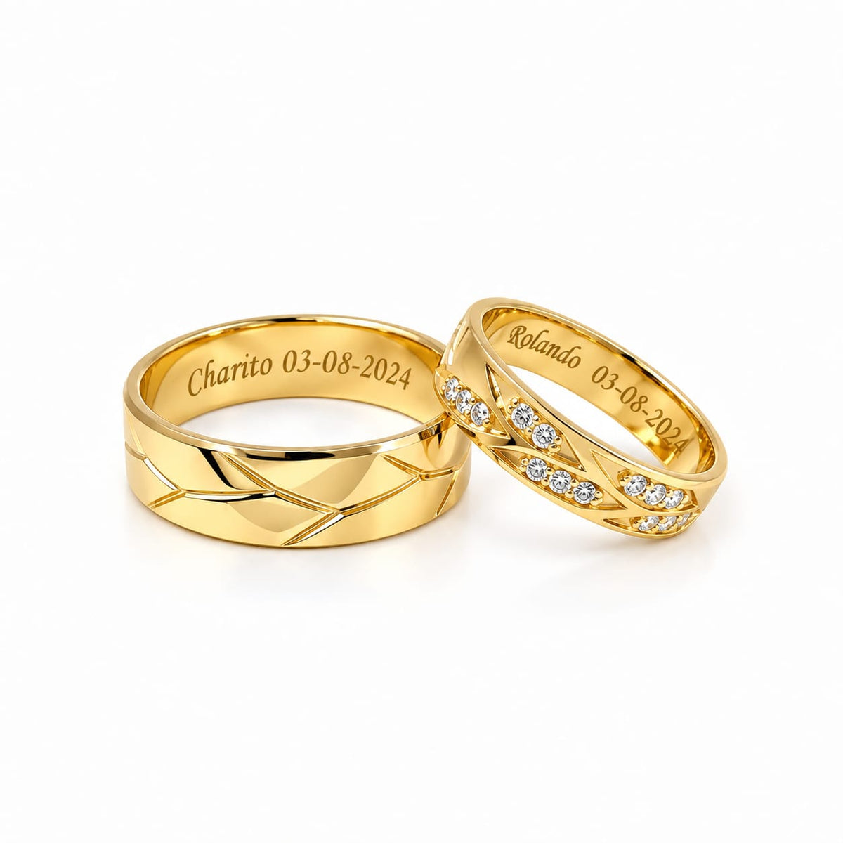 Aros de matrimonio Ariel