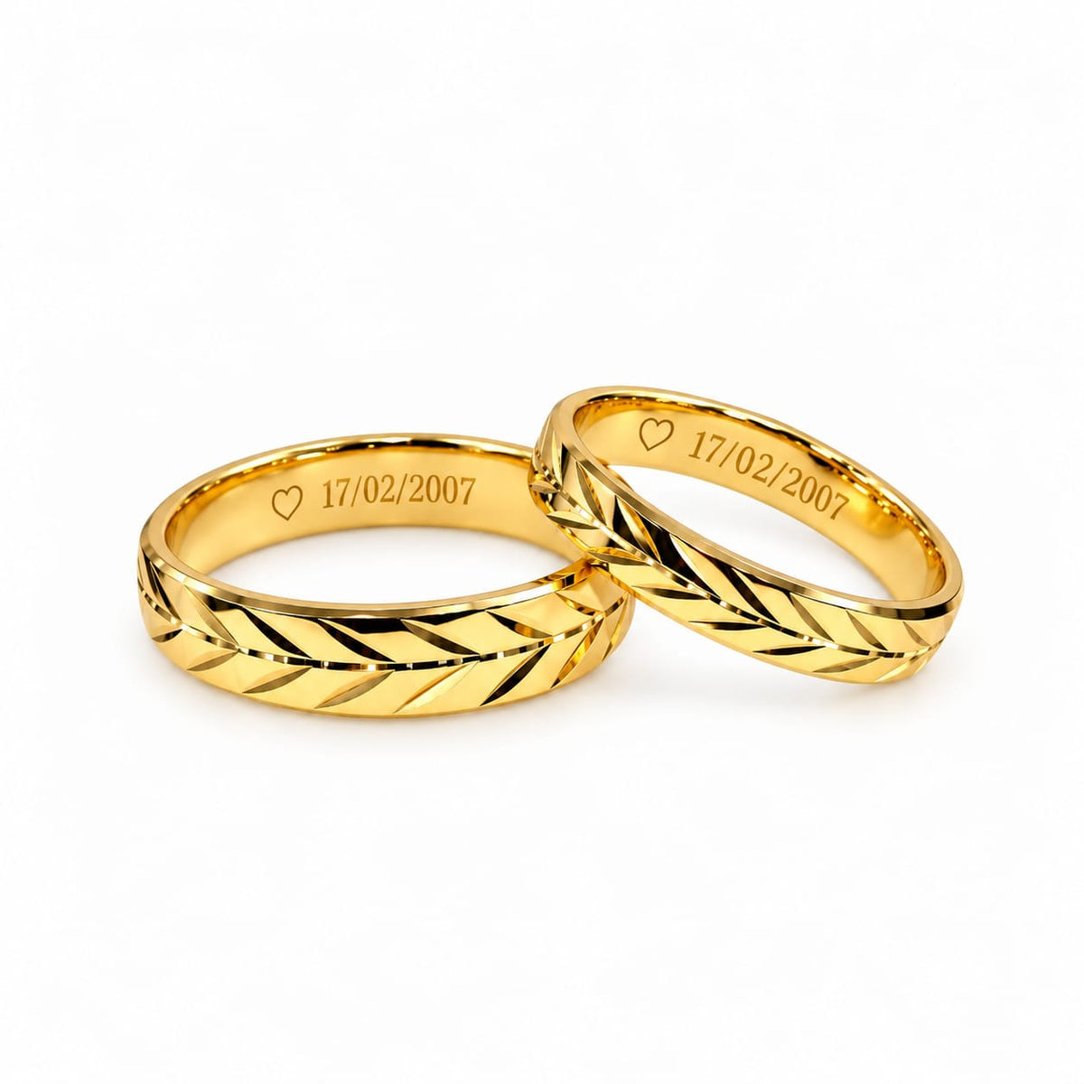 Aros de boda Espiga Imperial