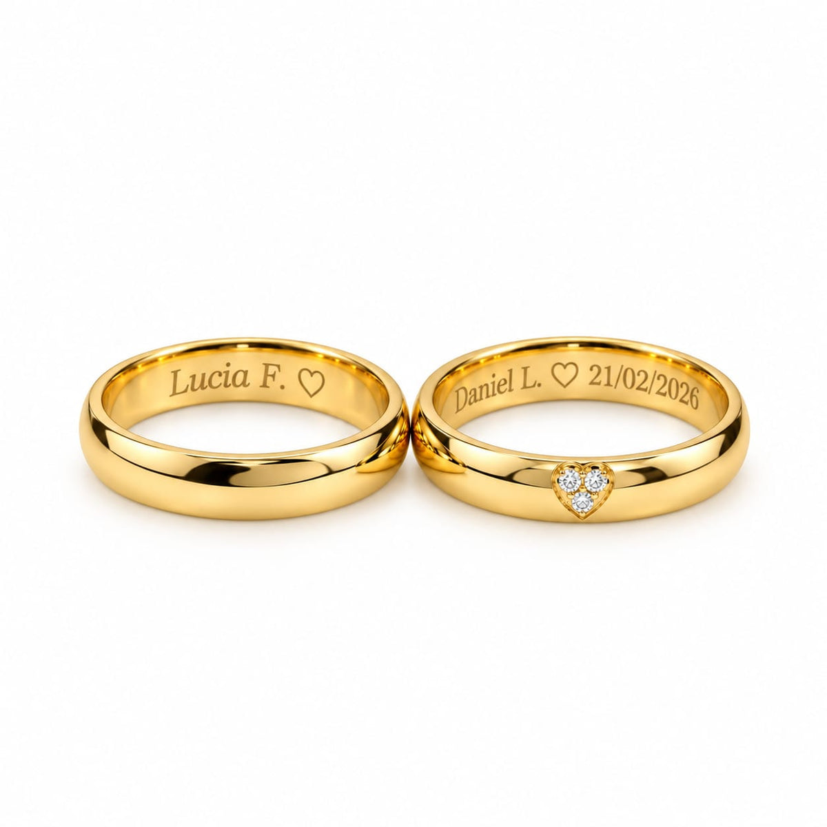 Aros de Boda Nuestro Amor
