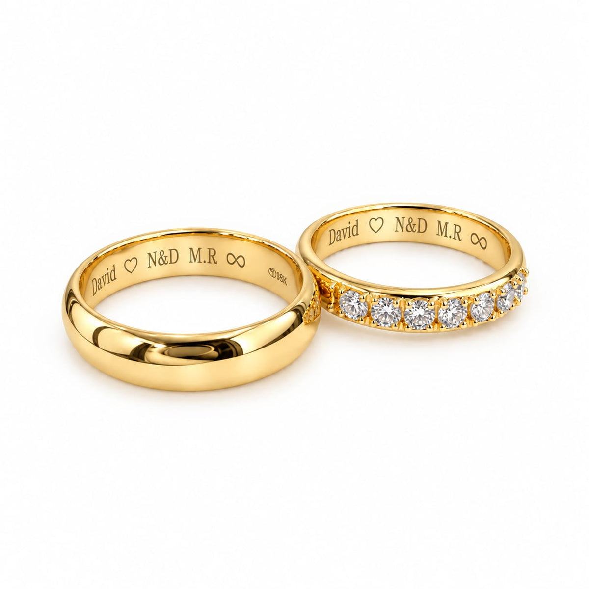 Aros de Boda Contigo Siempre