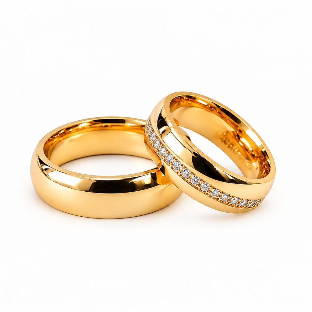Aros de boda Luna Nueva