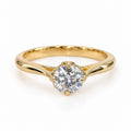 Anillo de Compromiso con Moissanite Sello de amor
