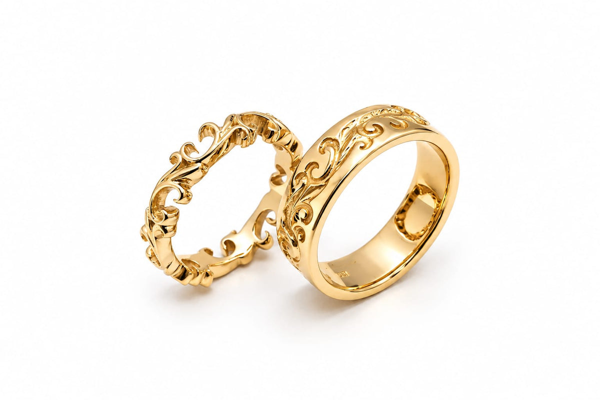 Aros de Boda Amor Valiente