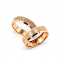 Aros de Boda Diamantadas