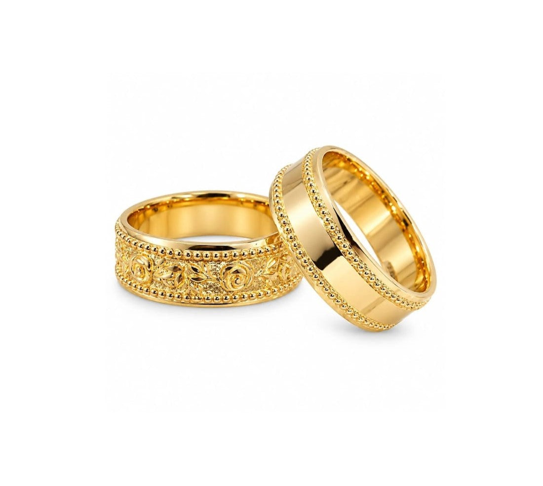Aros de boda Rosa
