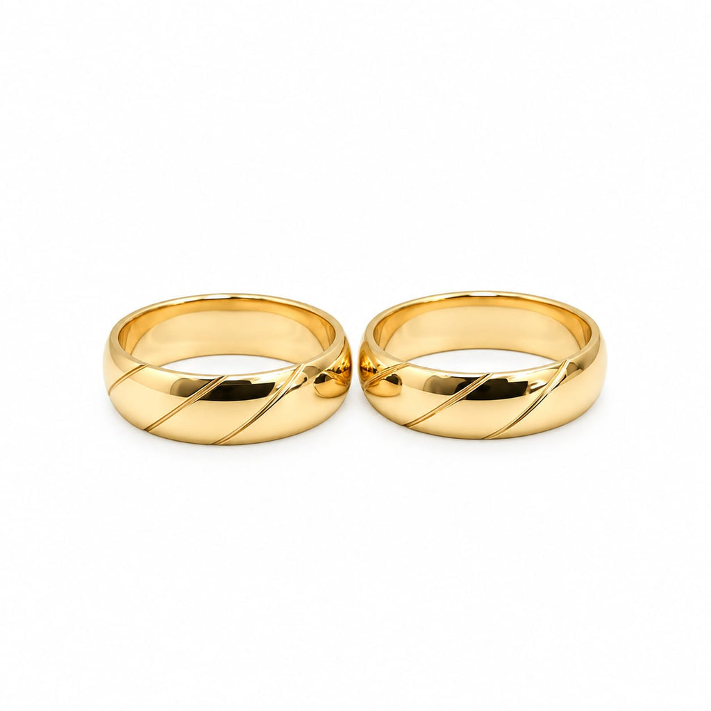 Aros de boda 3 lineas