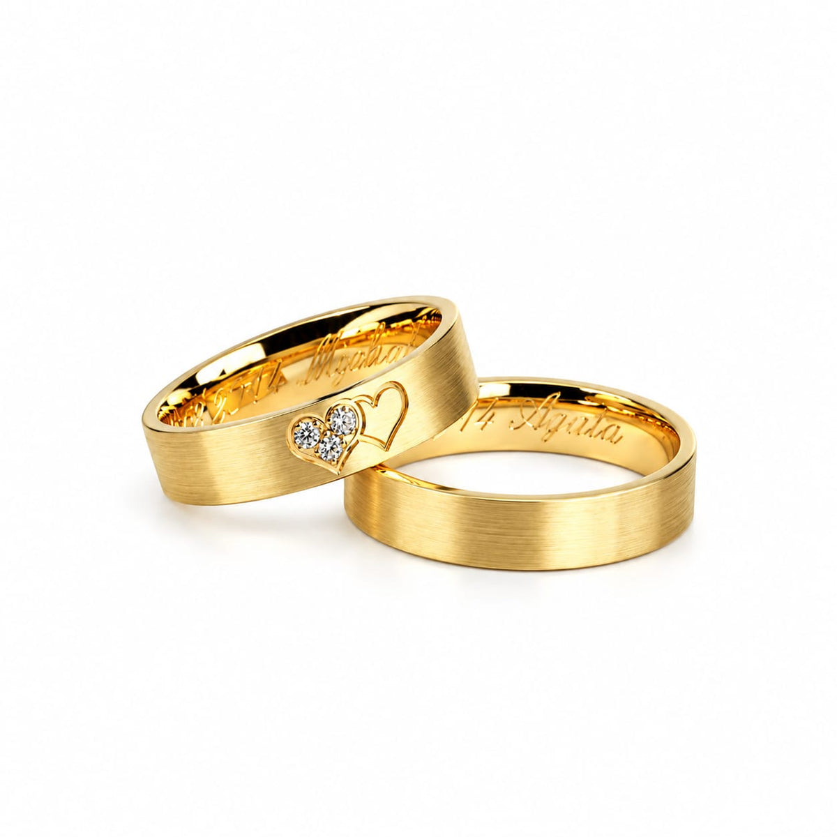 Aros de Boda Corazones Unidos