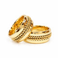 Aros de matrimonio Linea de Amor