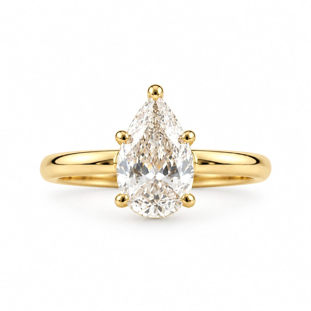 Anillo de Compromiso con Diamante de Laboratorio Polaris