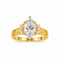 Anillo de Compromiso con Diamante de Laboratorio Valentina
