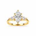 Anillo de Compromiso con Diamante de Laboratorio Lumière