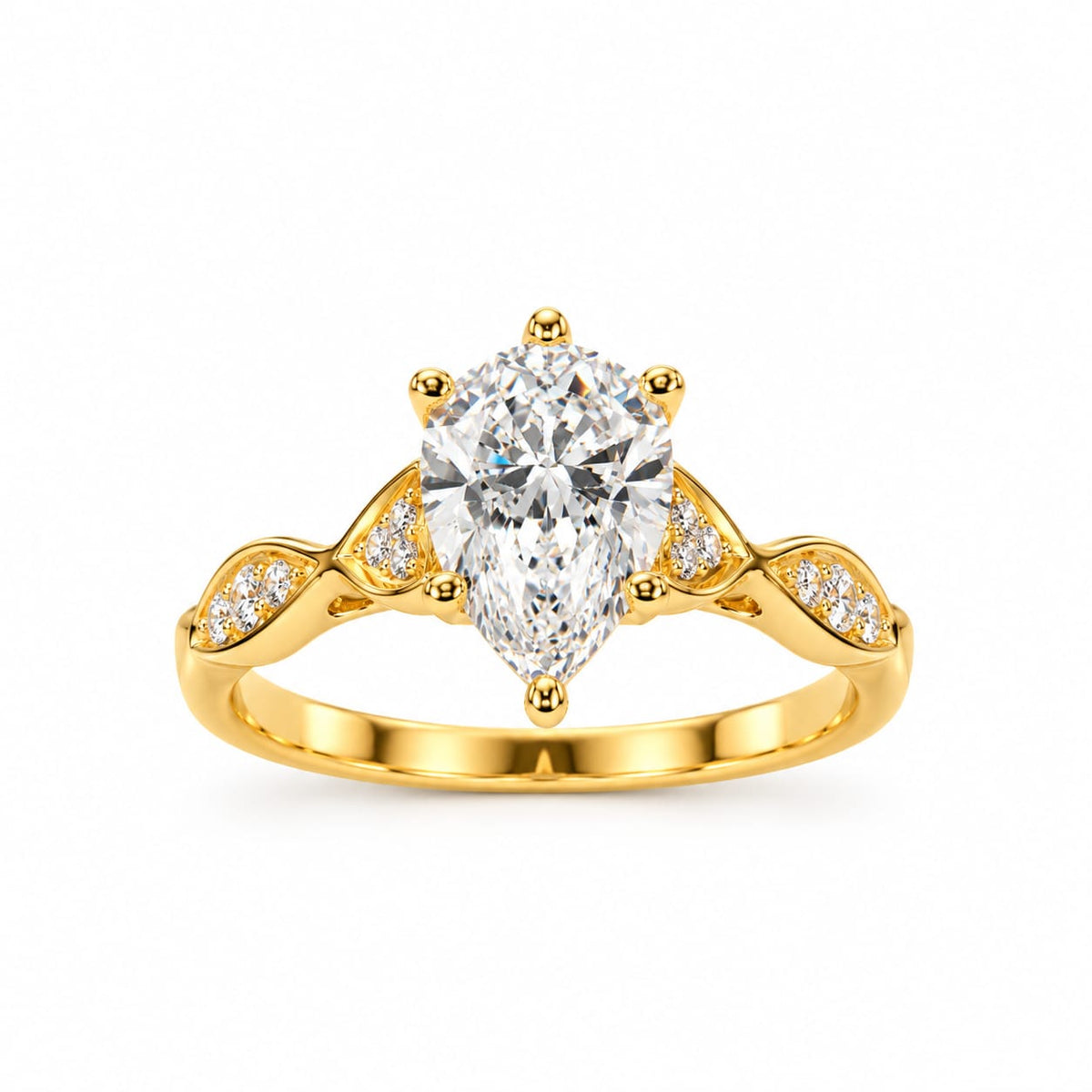 Anillo de Compromiso con Diamante de Laboratorio Éternité