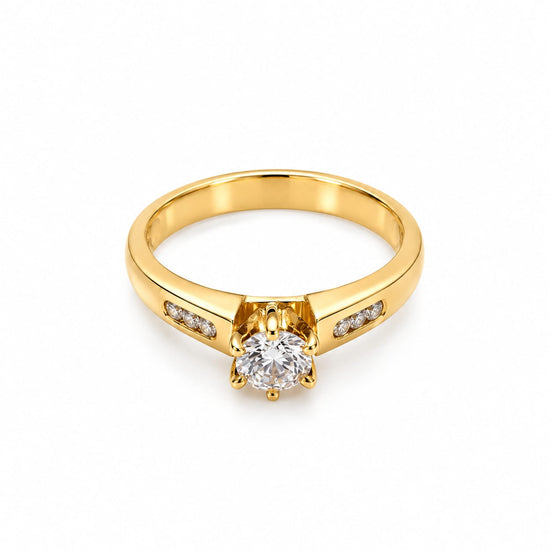Anillo de Compromiso Saura – Jade18k
