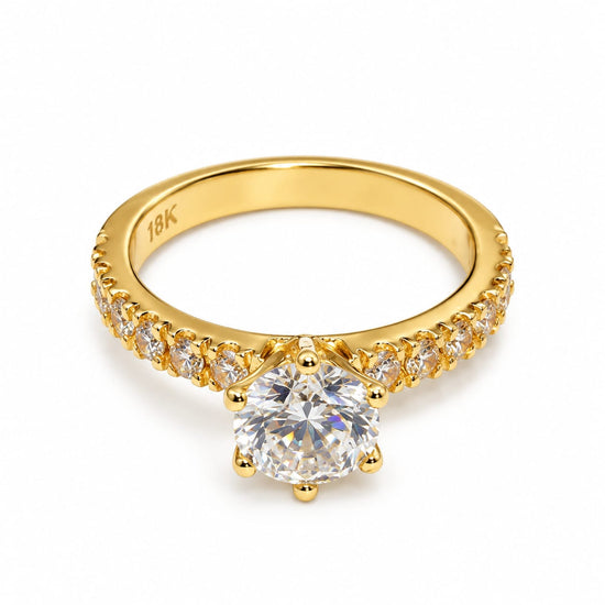 Anillo de Compromiso "Gabriela" – Jade18k