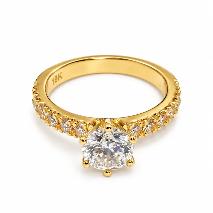 Anillo de Compromiso "Gabriela" – Jade18k