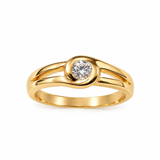 Anillo Dulce Amor Oro 18k – Jade18k