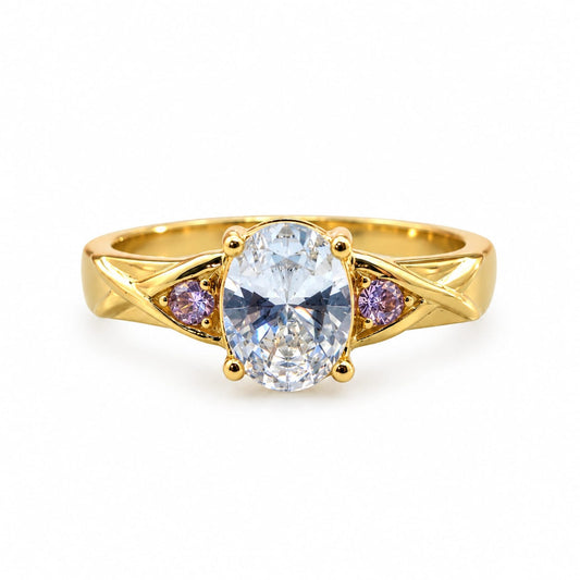 Anillo Elegancia en oro 18k – Jade18k