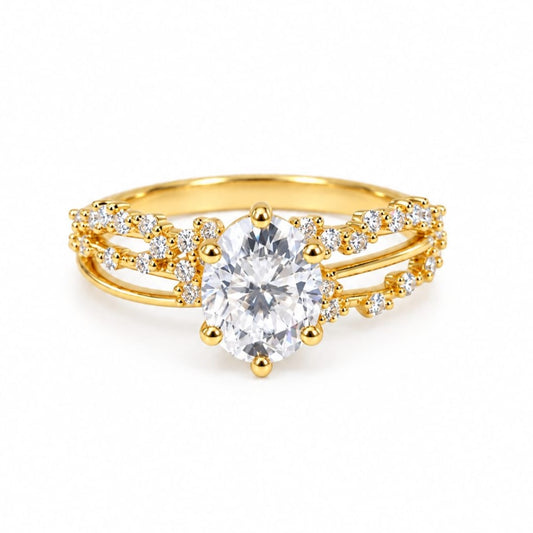 Anillo de Compromiso Destino en Oro 18k