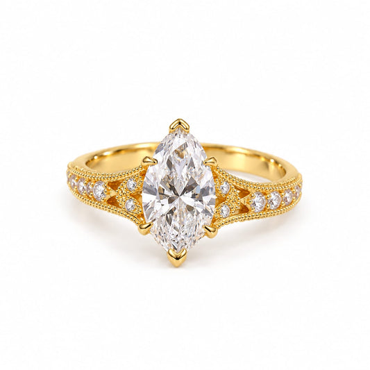 Anillo de Compromiso con Diamante de Laboratorio Élysée