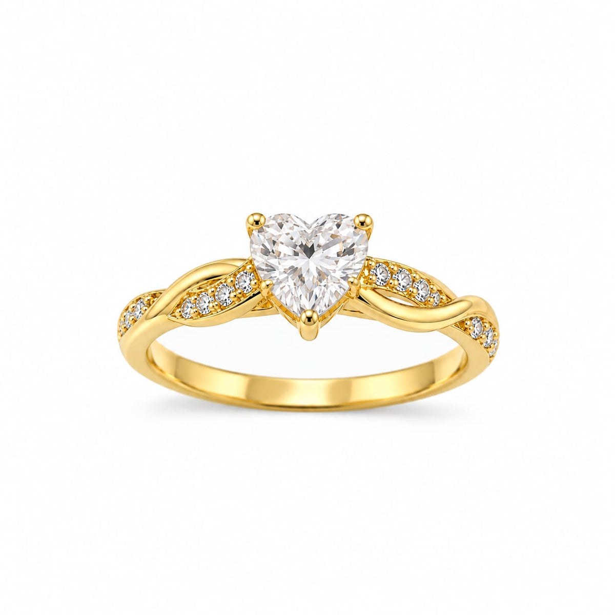 Anillo de Compromiso con Diamante de Laboratorio Amélie