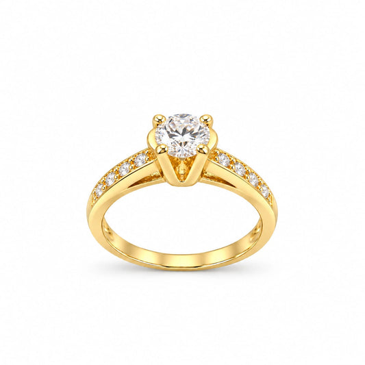 Anillo de compromiso con Diamante de laboratorio MIRELLE