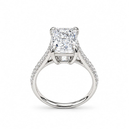 Anillo de compromiso con Diamante de laboratorio Golden Empire