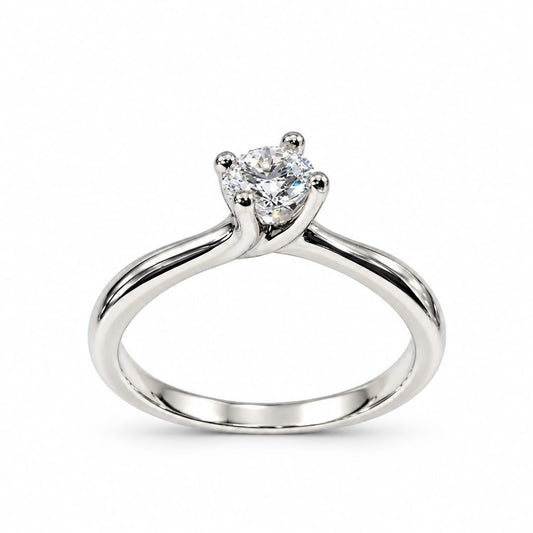 Anillo de compromiso con Diamante de Laboratorio Celestia