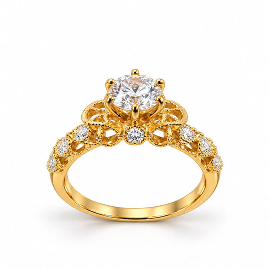 Anillo con Diamante de laboratorio ÉLISSE