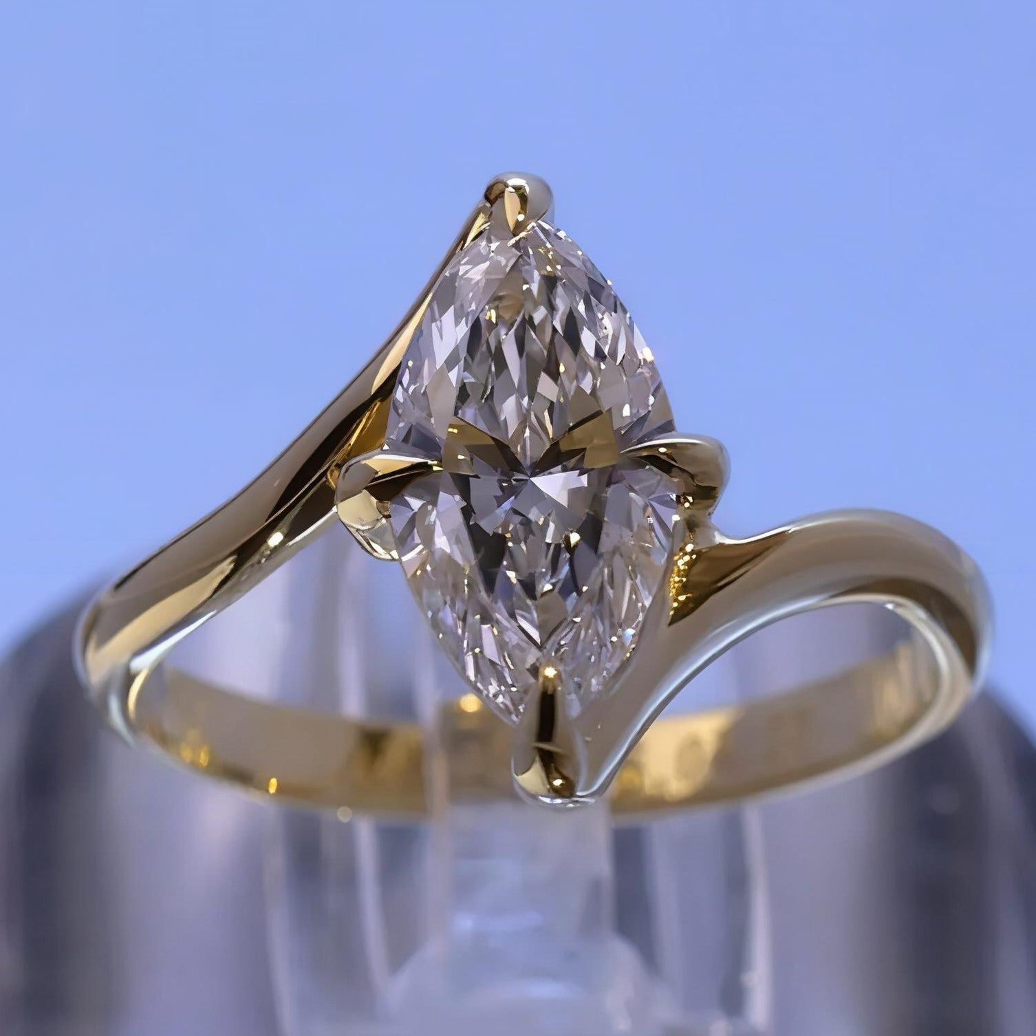 Anillo de compromiso Sofiia con Diamante de laboratorio