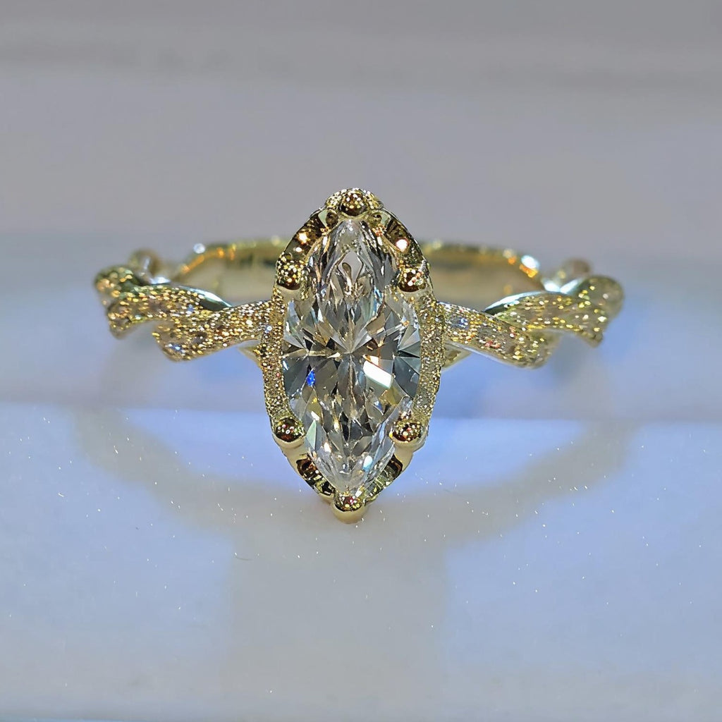 Anillo de compromiso con Diamante de Laboratorio Imperium