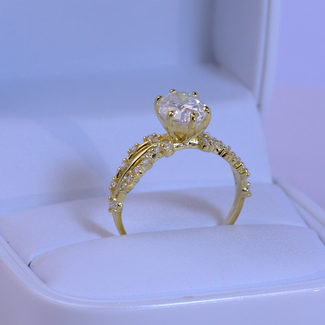 Anillo de Compromiso Destino en Oro 18k