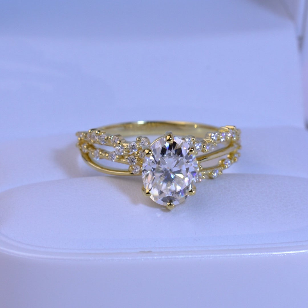 Anillo de Compromiso Destino en Oro 18k