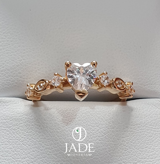 Anillo Encantador en oro 18k – Jade18k (vista 2)