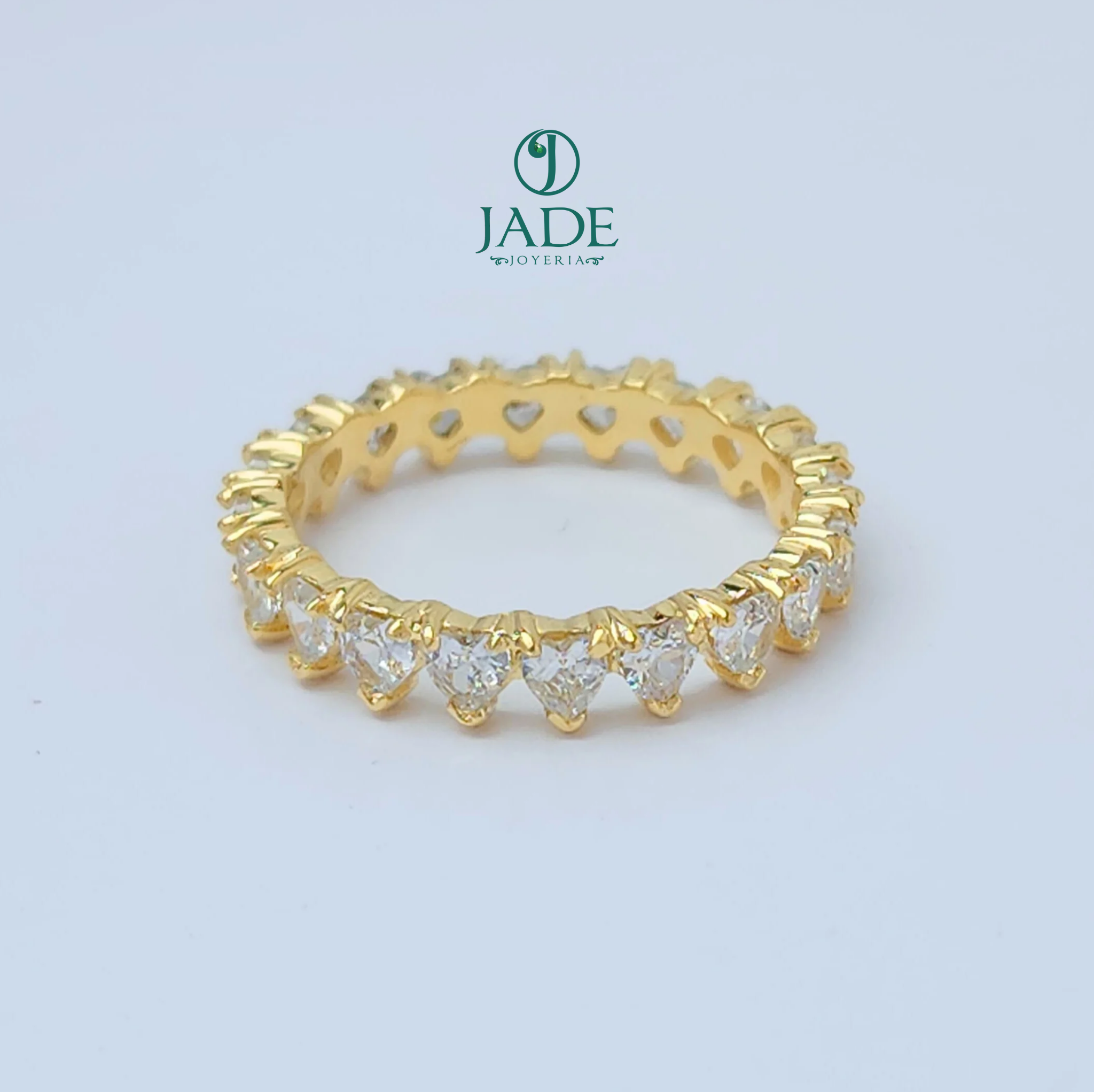 Anillo Churumbela de corazones