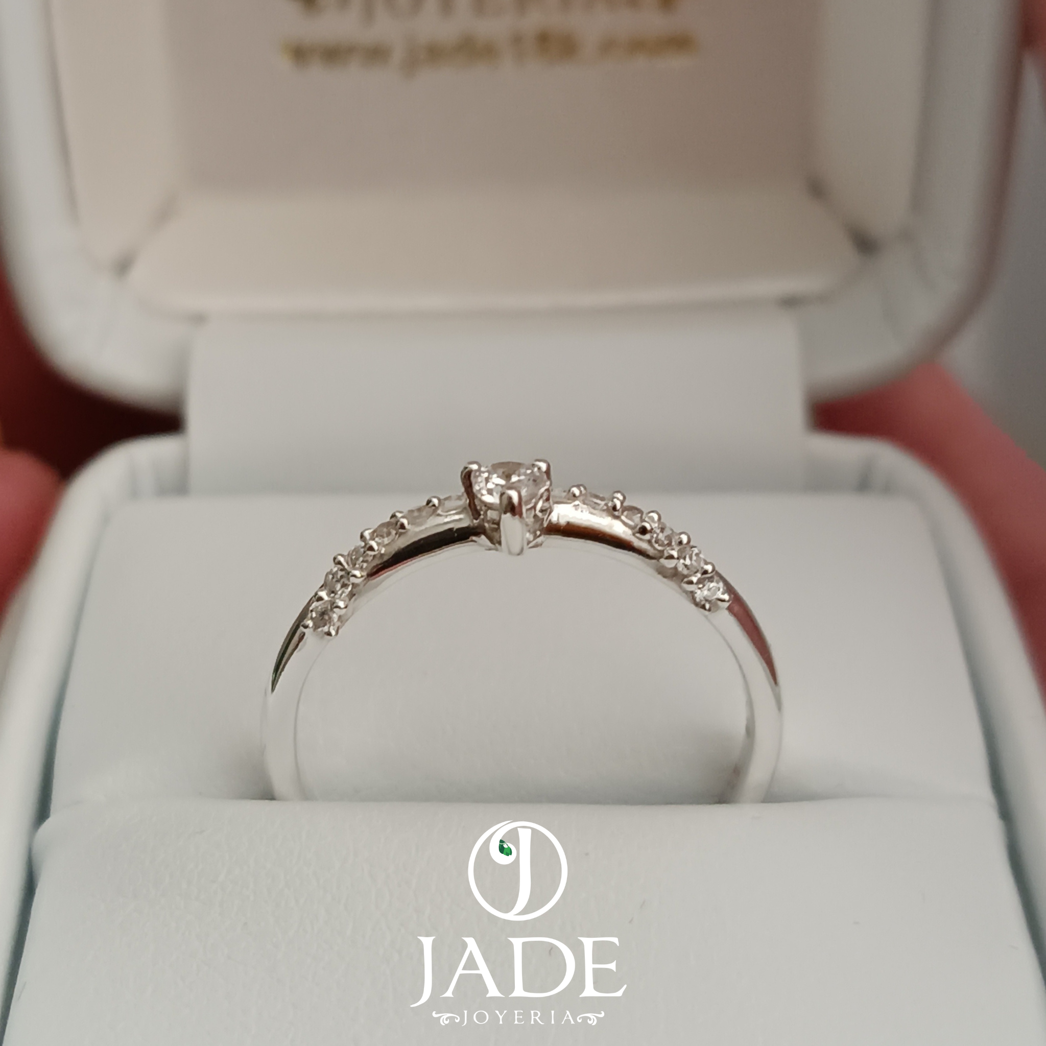 Anillo Luz de Promesa en plata ley