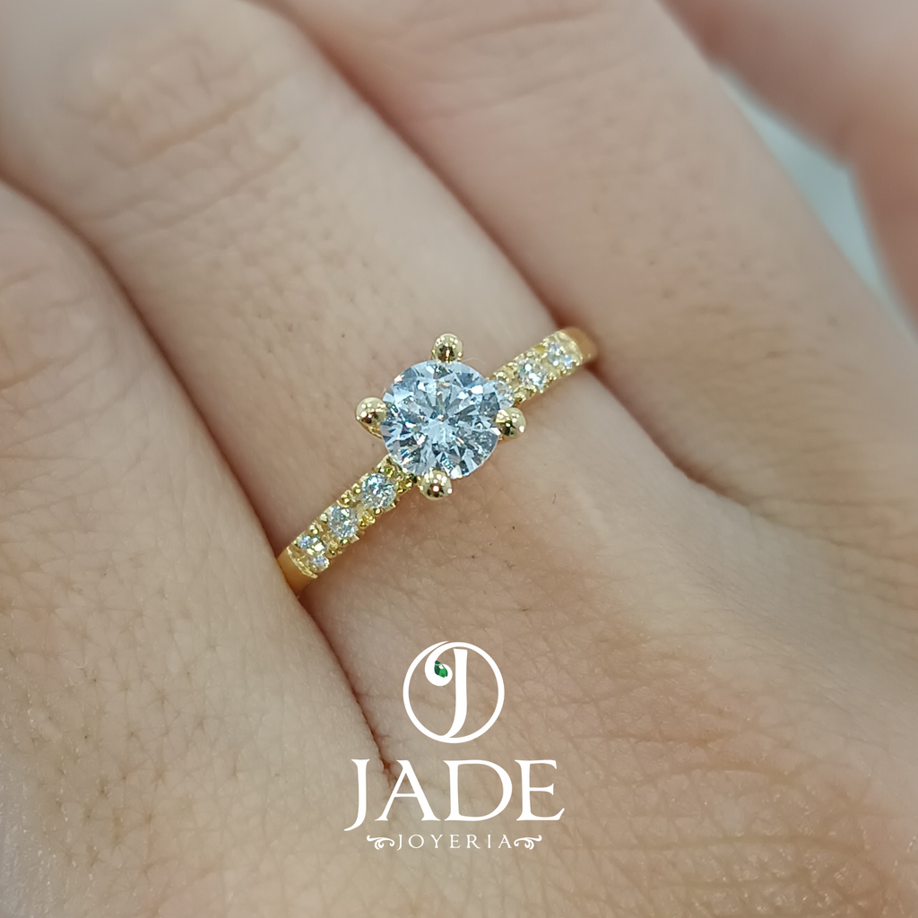 Anillo Ángela de compromiso