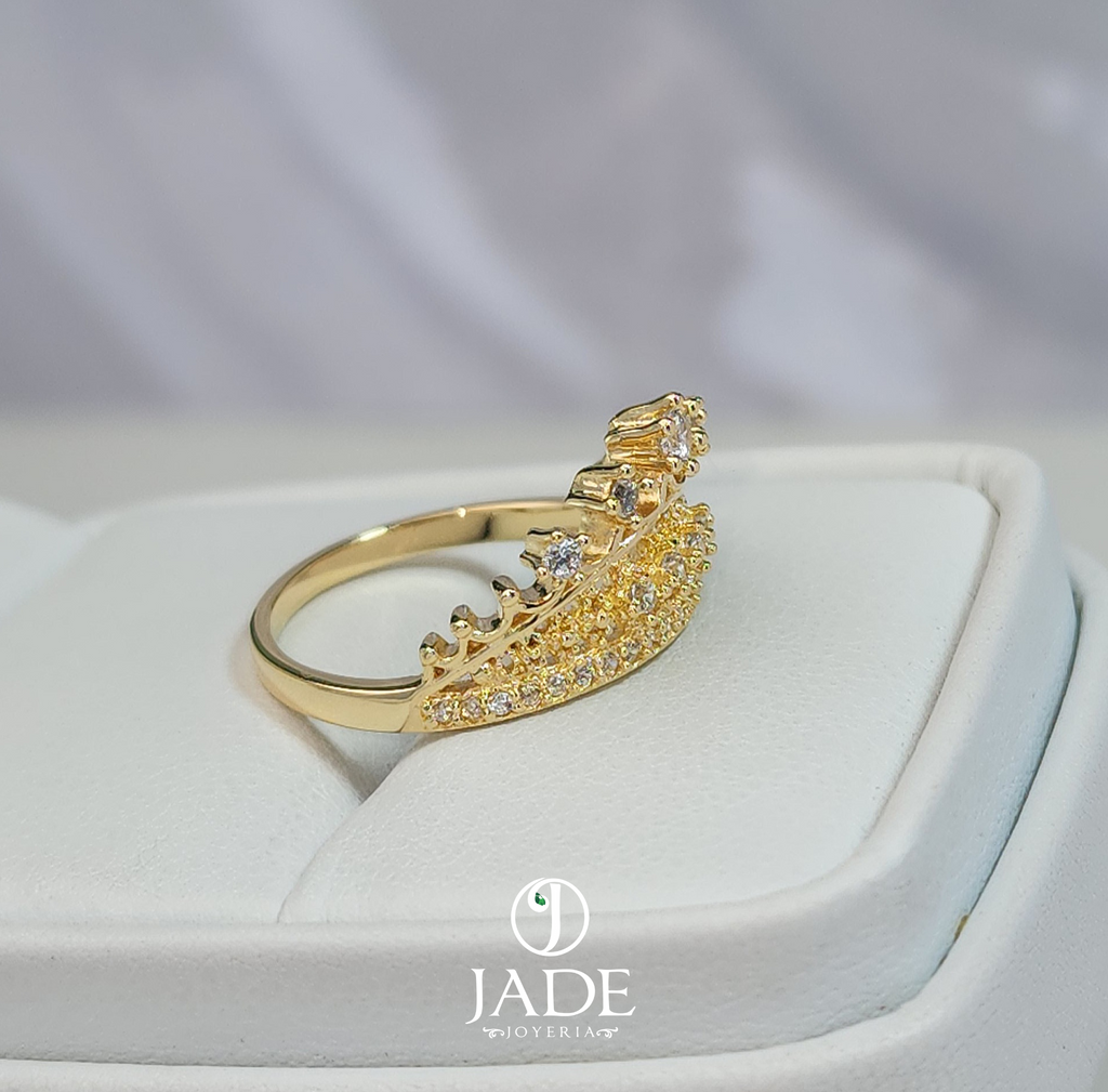 Anillo Corona Adriana Oro de 18k