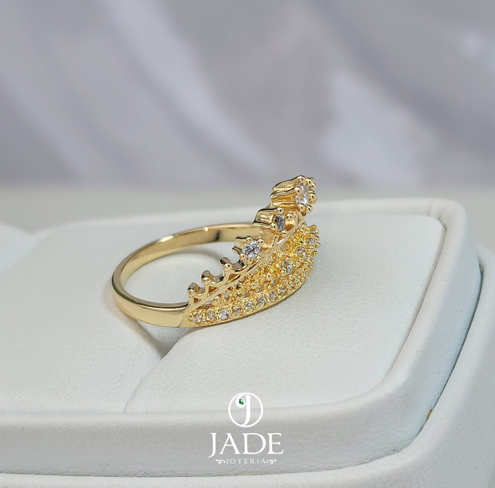 Anillo Corona Adriana Oro de 18k