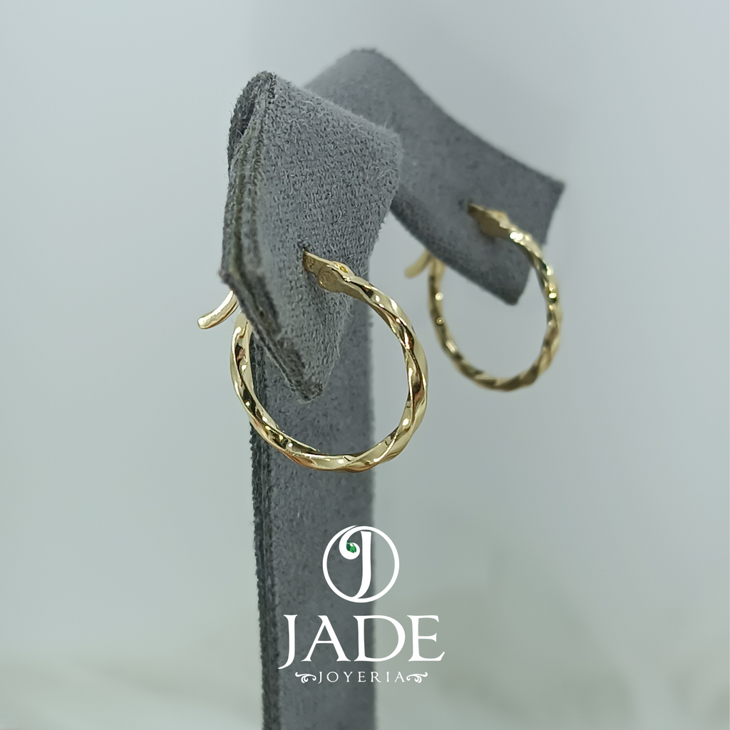 Argollas semi enroscada