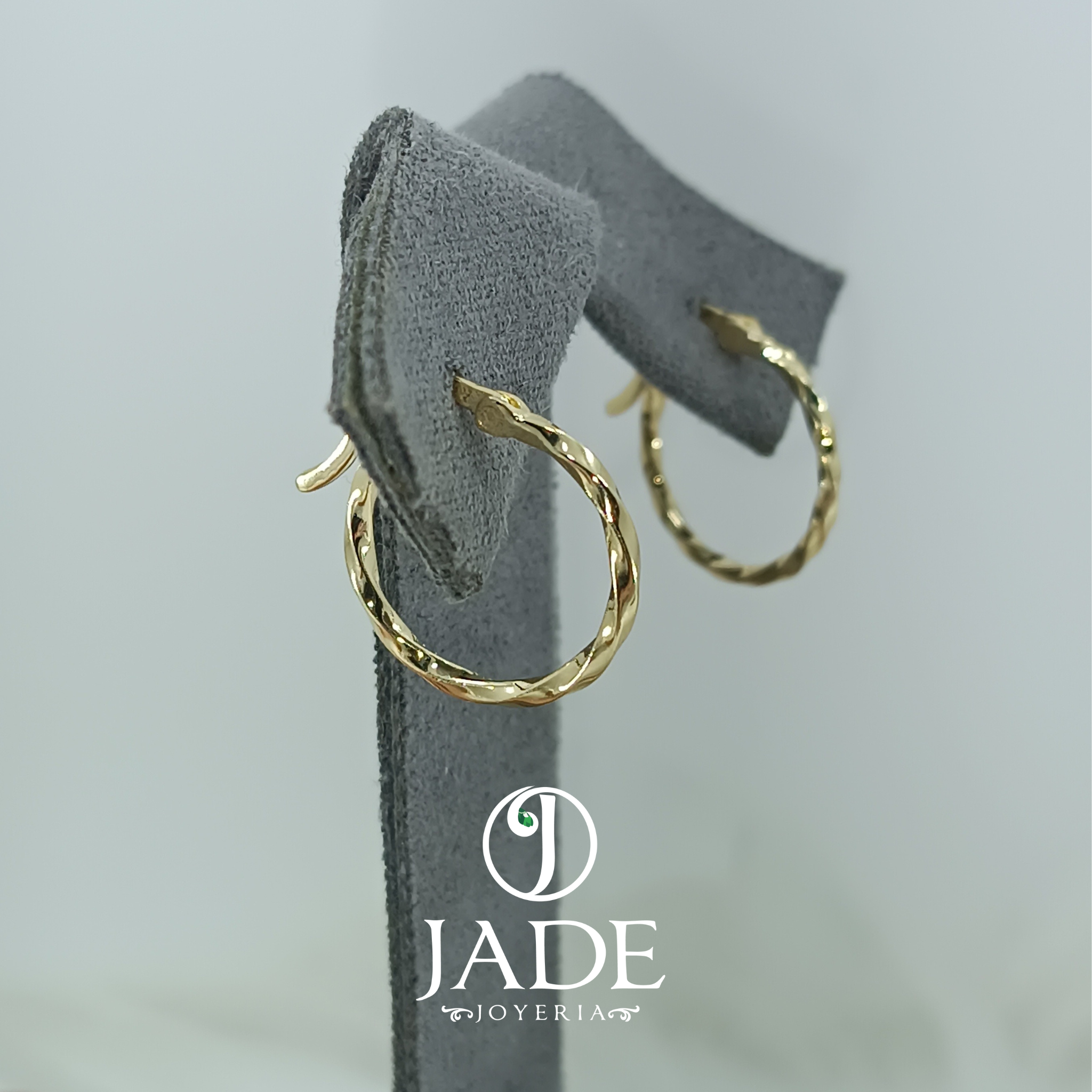 Argollas semi enroscada