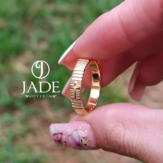 Denario personalizado en oro 18k – Jade18k (vista 4)