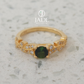 Anillo " Turmalina Aura"