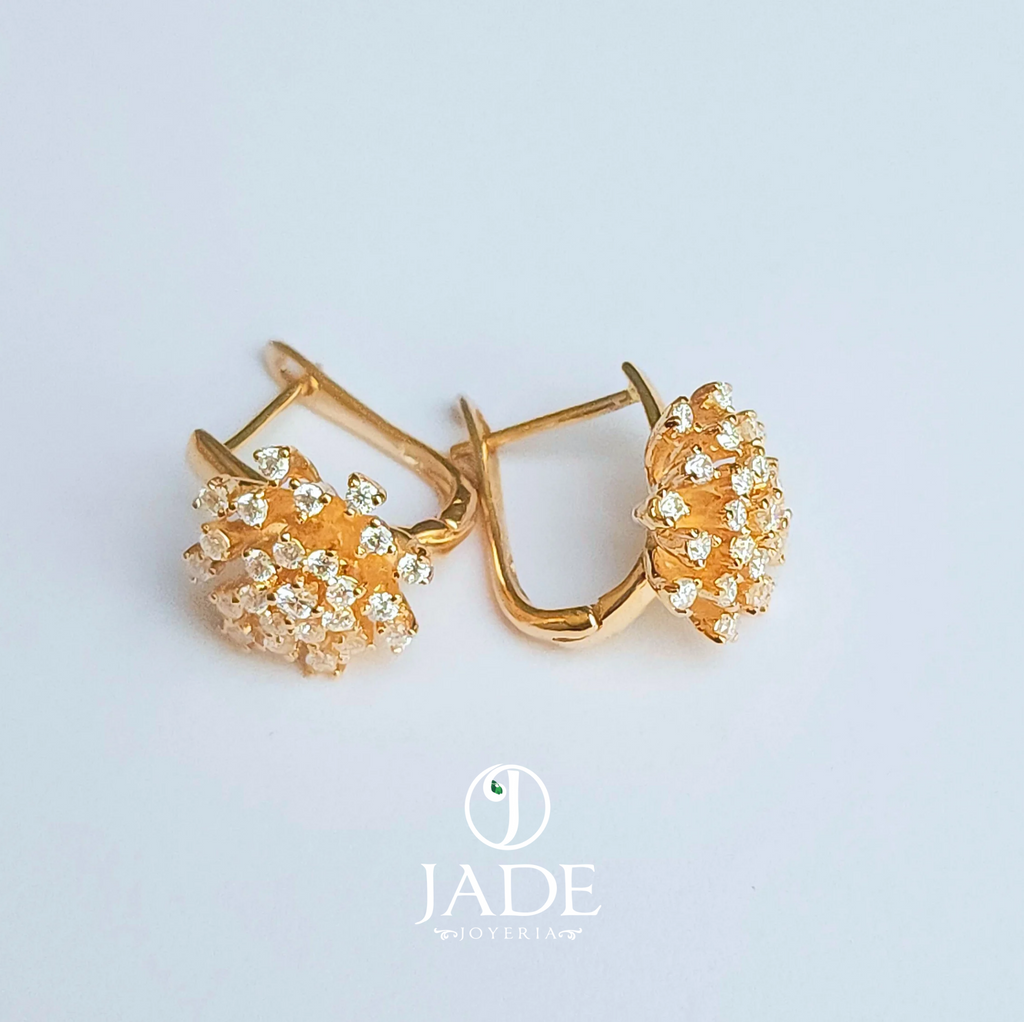 Aretes de copo de nieve