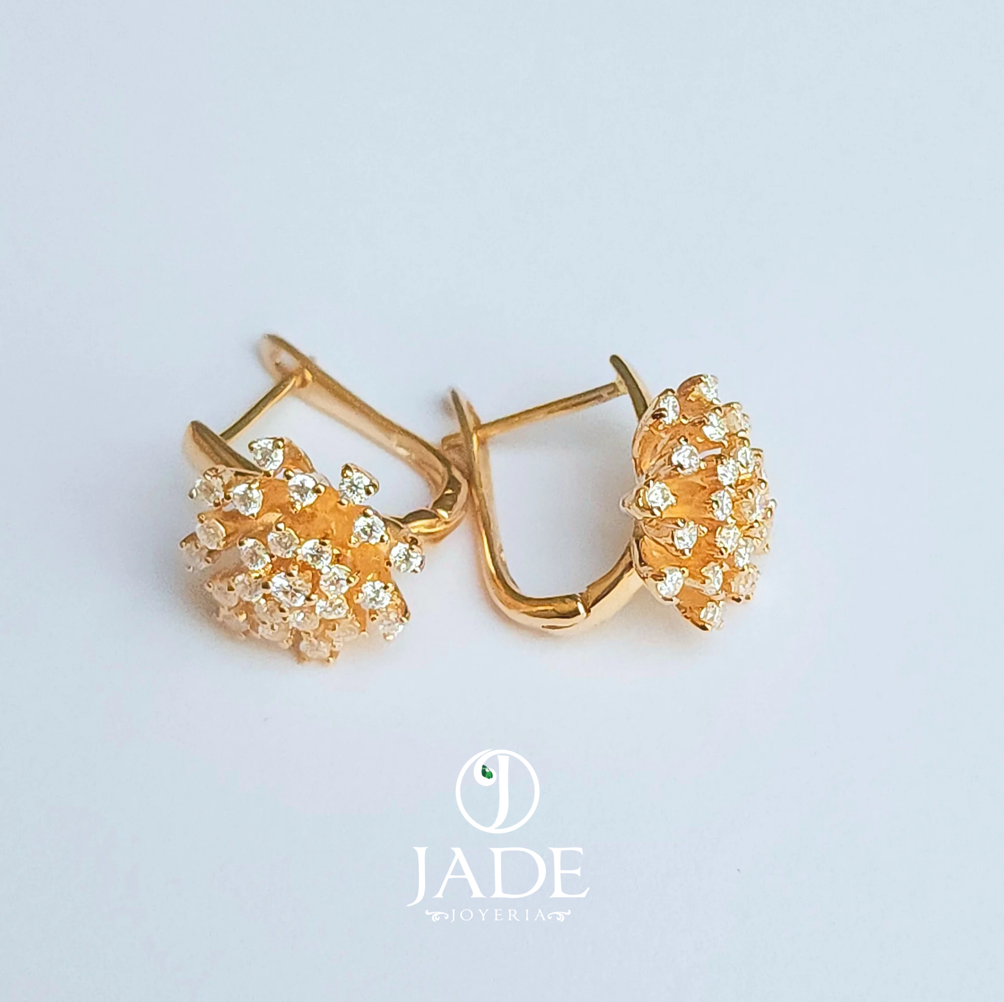 Aretes de copo de nieve