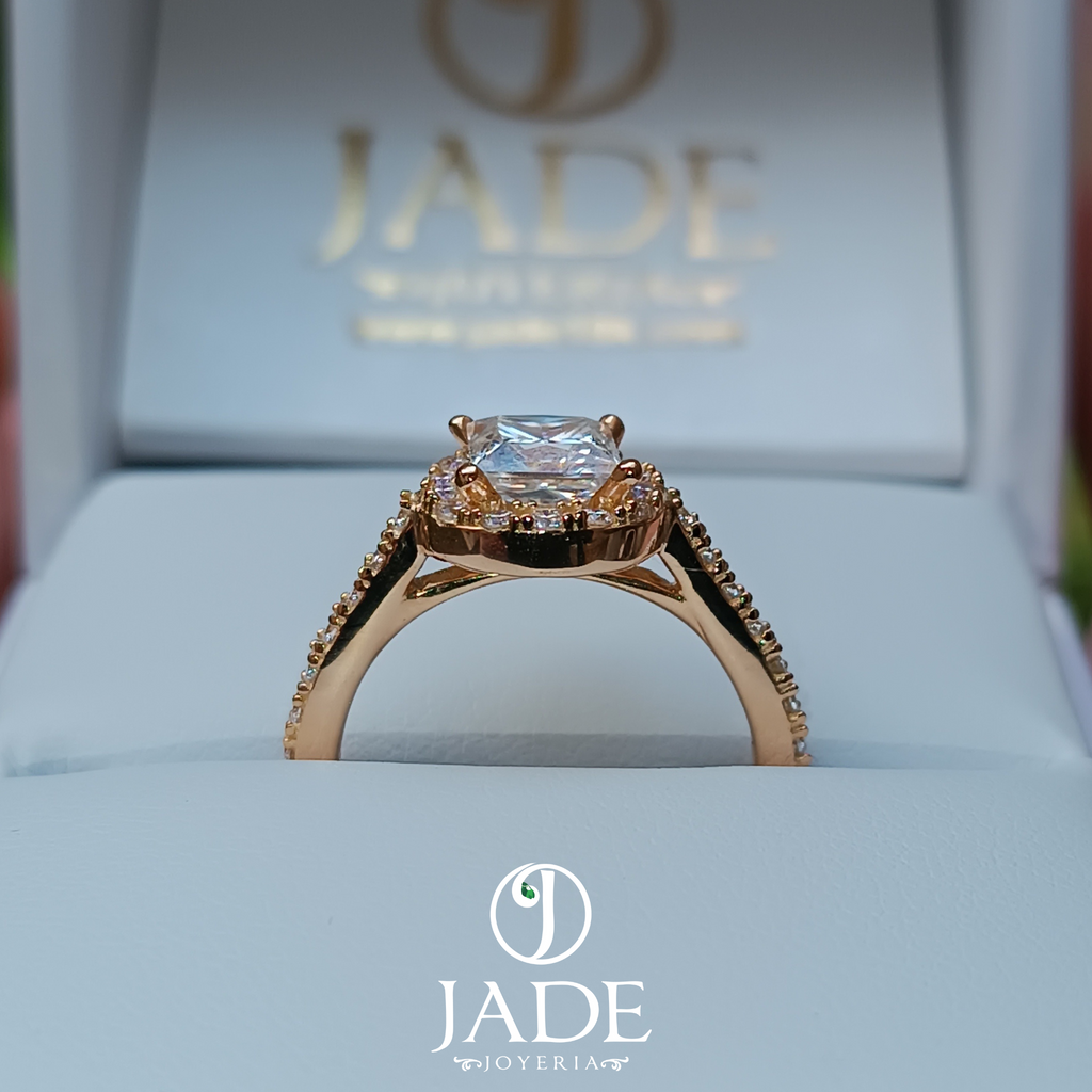 Anillo de compromiso Aura